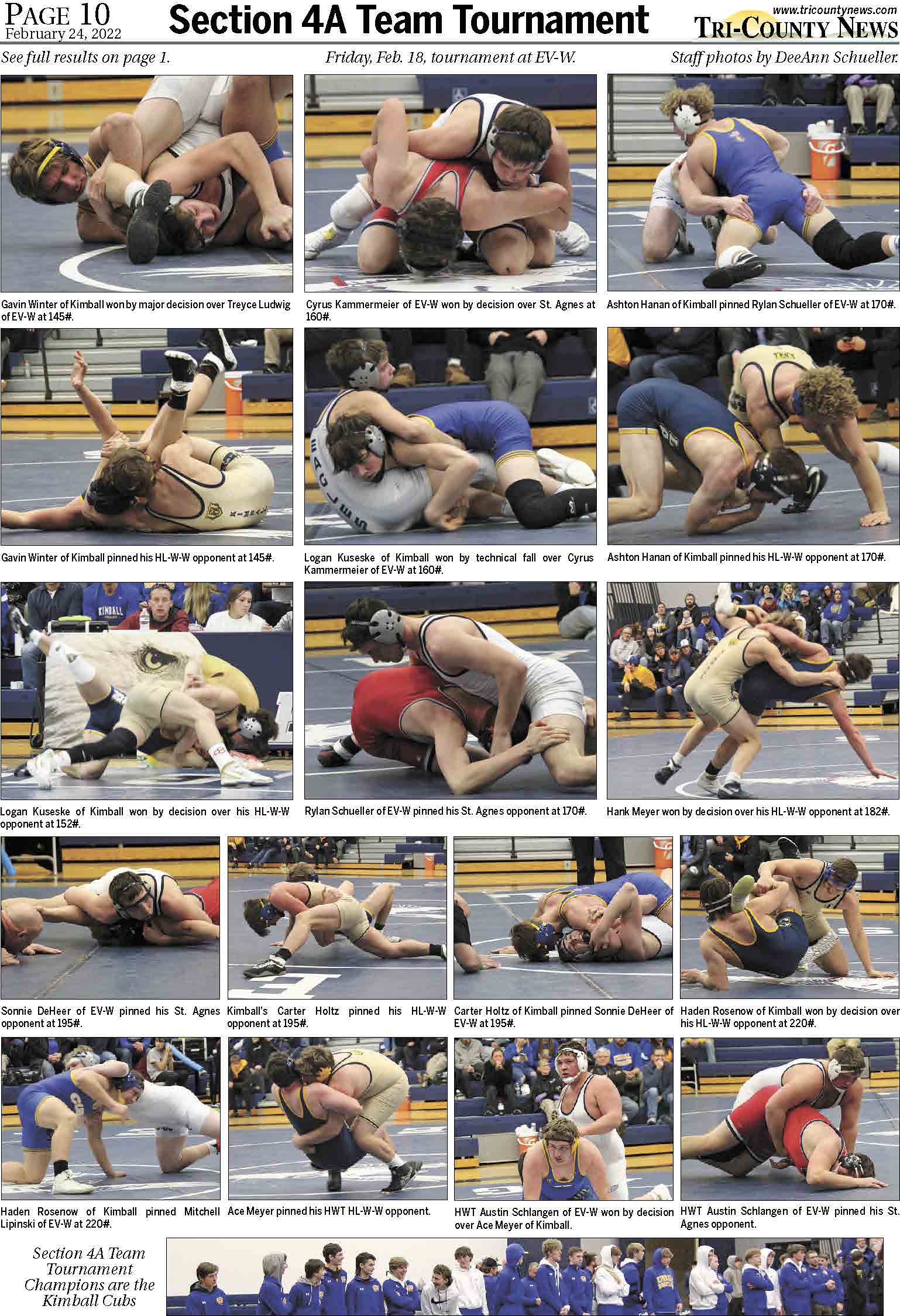 Section 4A Team Tournament