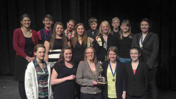 KAHS Speech Team working hard this season