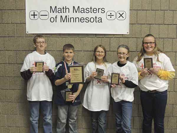 KES sixth-grade Math Master Team takes first place