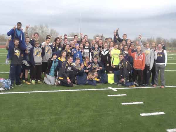 EV-W-K track/field teams take Sauk Centre meet