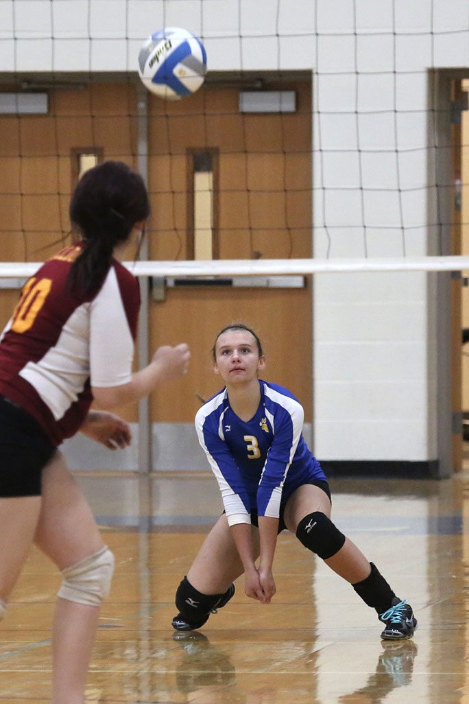 Cubs?Äô volleyball stomps out Rockets