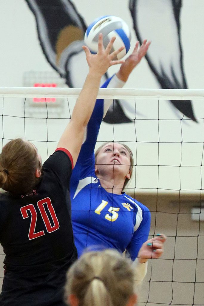 Kimball volleyball wins Homecoming