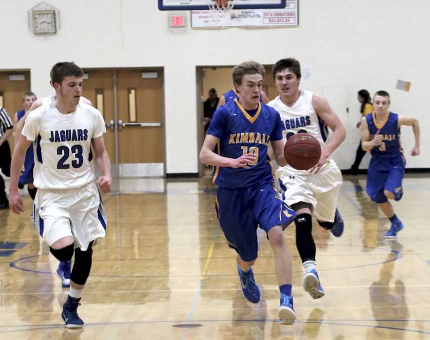 Kimball basketball boys enjoy perfect week