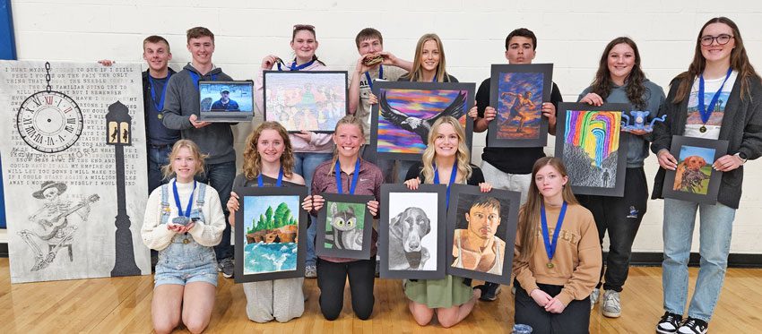 Kimball has ‘strong’ showing at Region 5A Visual Arts Contest