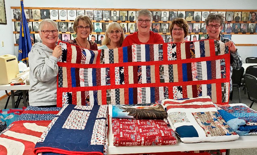 Local quilting group busy with ‘Quilts of Valor’