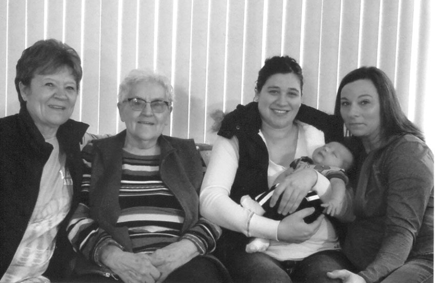 Asfeld family five generations