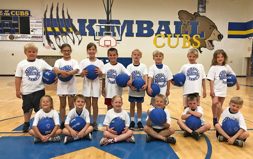 Kimball holds Elementary K-2 Basketball Camp