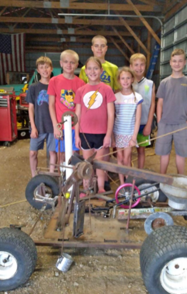 Seven youth from Meeker County participated in statewide engineering challenge