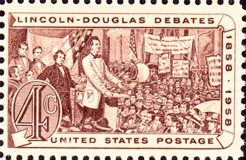 Lincoln-Douglas debates are among most famous in American history