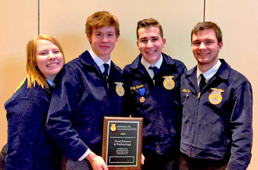 Kimball FFA Food Science Team takes ninth at National Convention