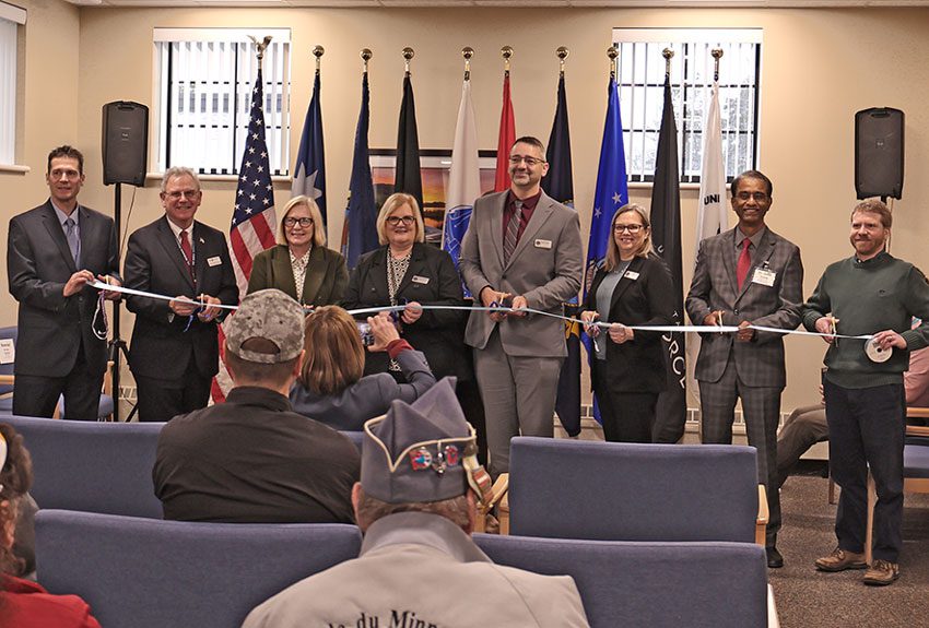 Rep. Fischbach visits St. Cloud VA