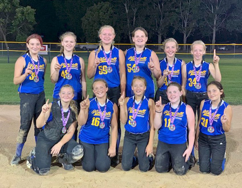 12U Blue wins Crow River Fastpitch Tournament