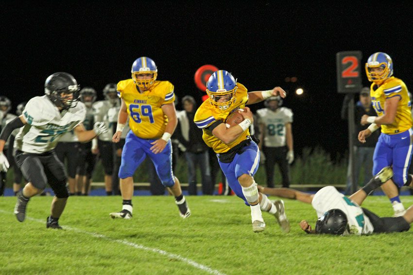 Kimball football playoff game vs ACGC