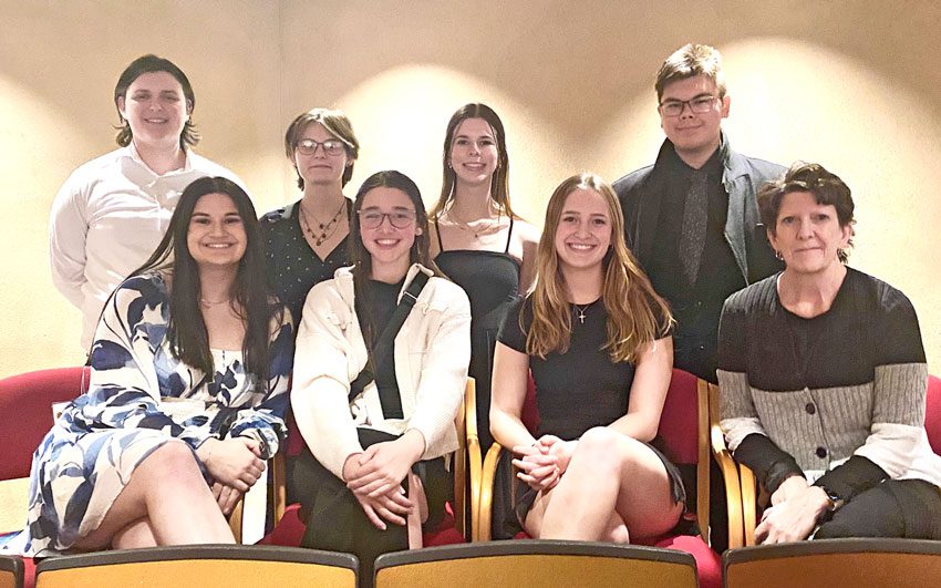 EV-W students attended the 75th annual Dorian Vocal Festival