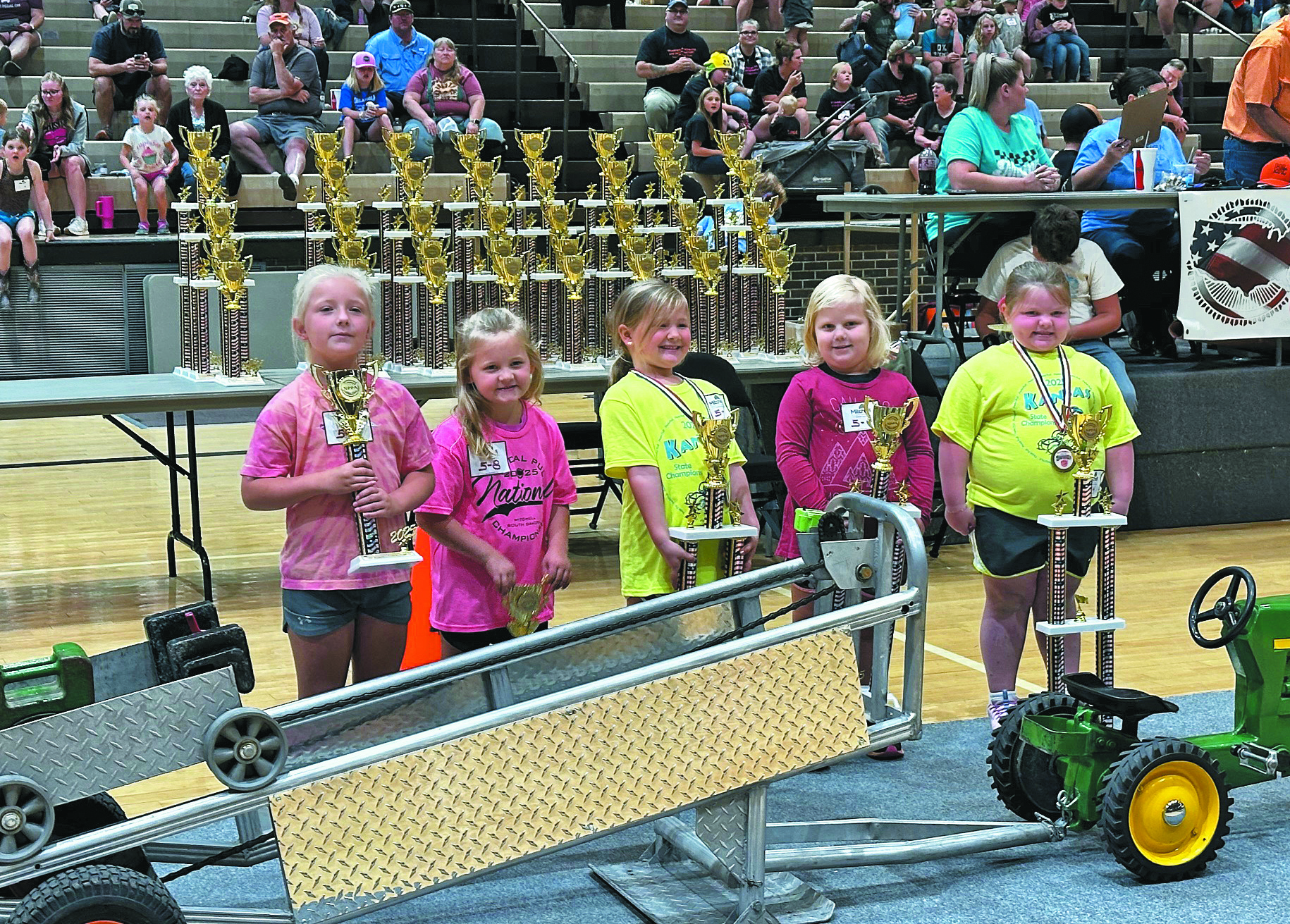 Mya Massmann finishes second at National Pedal Pull
