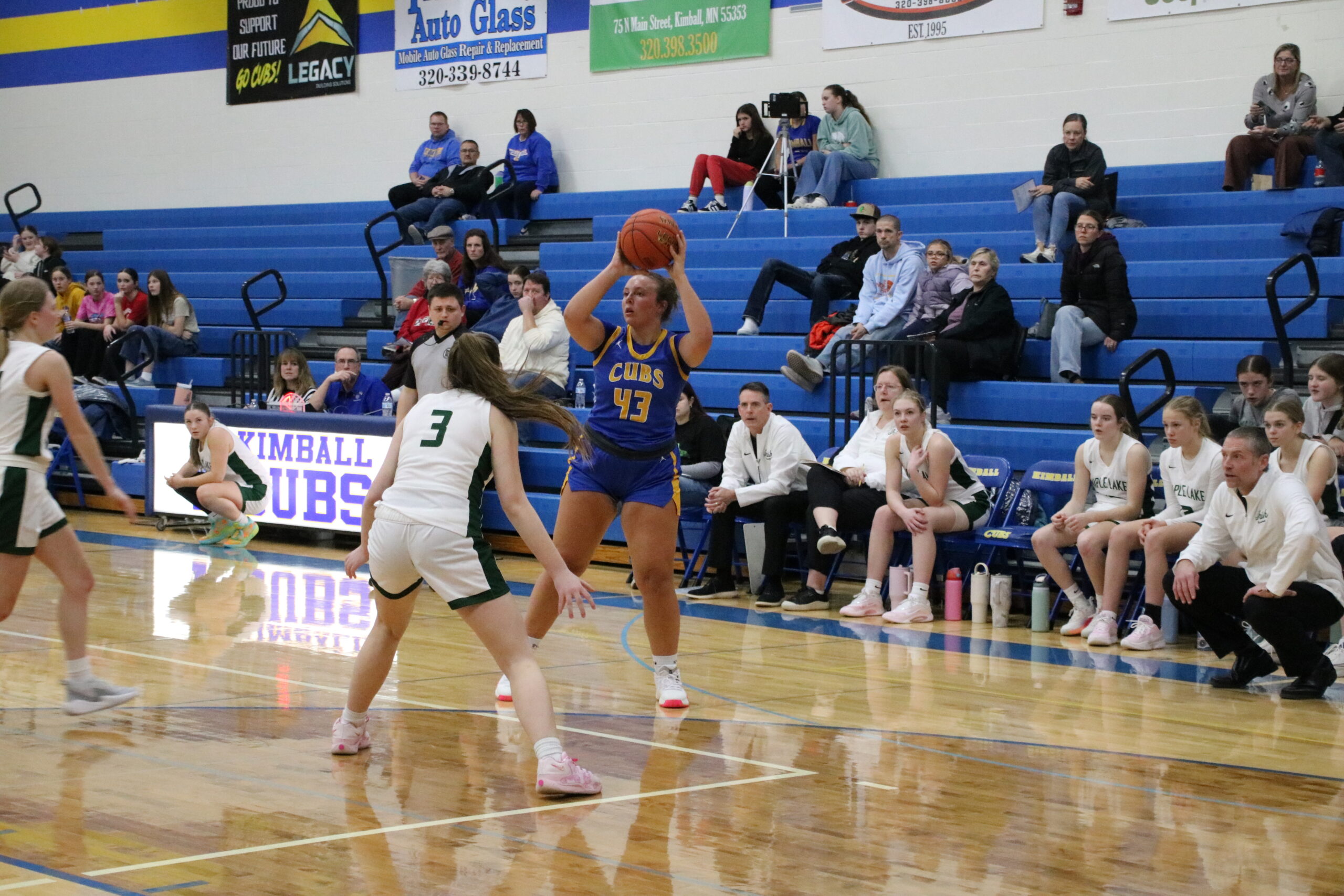 Cub girls route Irish to open 2026 portion of schedule