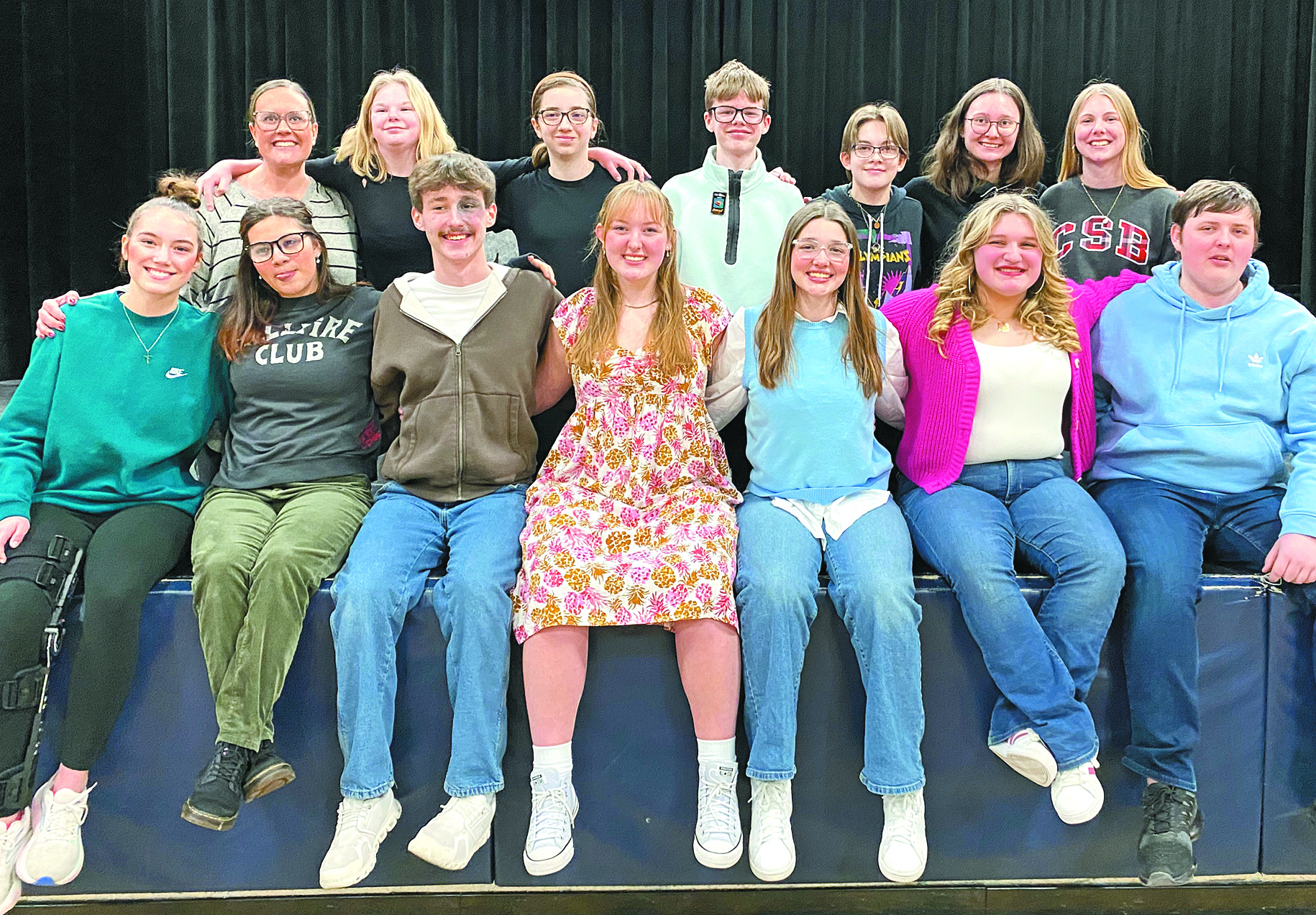 EV-W One-Act performs ‘Unturned Stone,’ finishes fourth at sub-sections