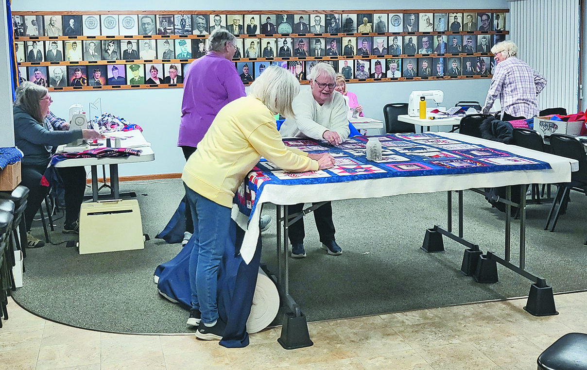 Eden Valley Patriotic Quilters continue to gift quilts to area veterans