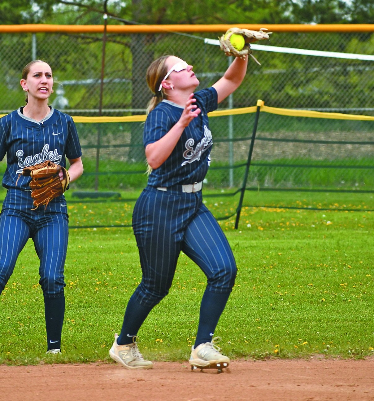 Eagles open postseason with walk-off win,then drop two games